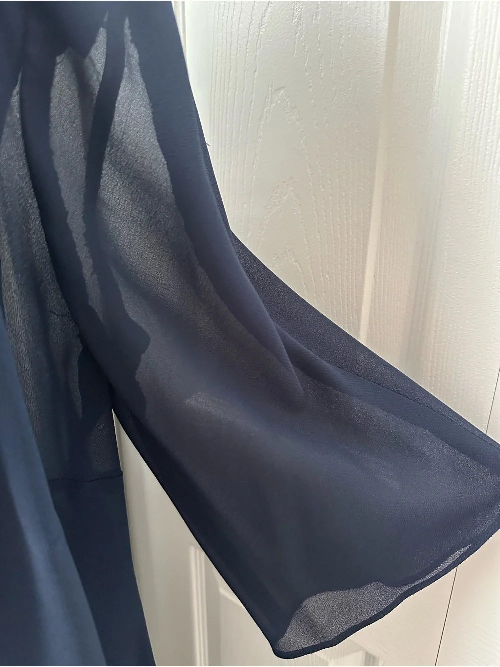 R&M Richards Mother of the Bride Navy Dress with Jacket - Picture 6 of 9